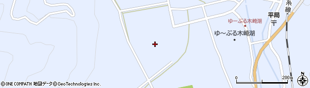 長野県大町市平（外堀）周辺の地図