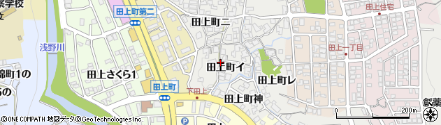 石川県金沢市田上町（イ）周辺の地図