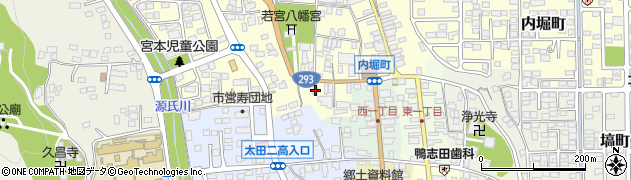 茨城県常陸太田市宮本町2341周辺の地図
