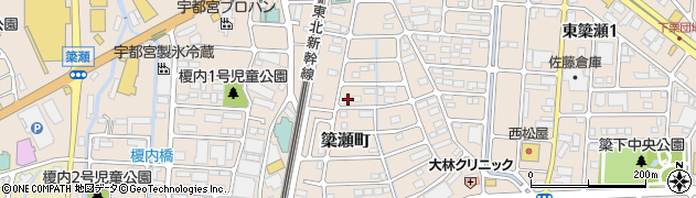 栃木県宇都宮市簗瀬町2531周辺の地図