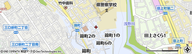 石川県金沢市錦町６の84周辺の地図