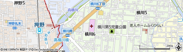 ラウンドワンスタジアム金沢店周辺の地図