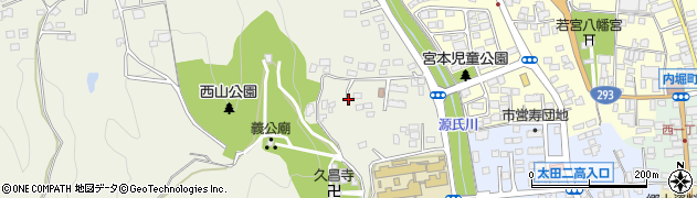 茨城県常陸太田市新宿町284周辺の地図