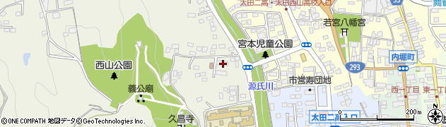 茨城県常陸太田市新宿町316周辺の地図