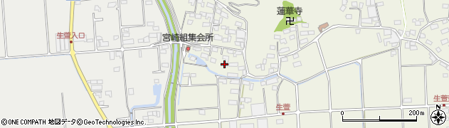 長野県千曲市生萱47周辺の地図