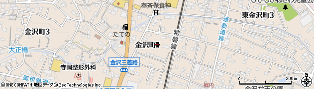 茨城県日立市金沢町1丁目周辺の地図