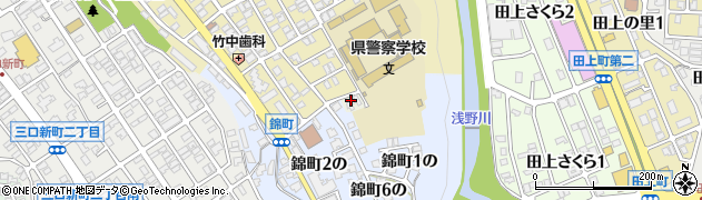 石川県金沢市上野本町丙周辺の地図