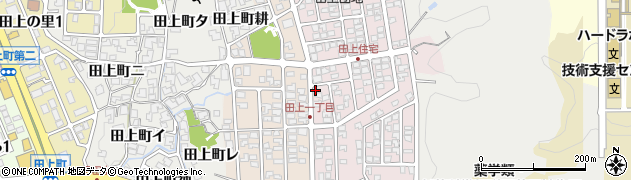 石川県金沢市田上新町77周辺の地図