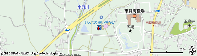 道の駅サシバの里　いちかいラーメン麺蔵周辺の地図