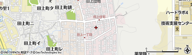 石川県金沢市田上新町60周辺の地図