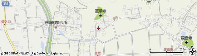 長野県千曲市生萱565周辺の地図