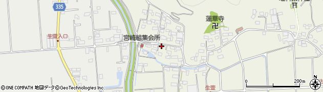 長野県千曲市生萱39周辺の地図