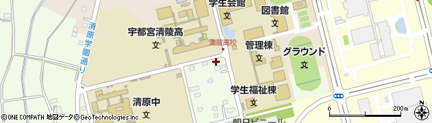 栃木県宇都宮市鐺山町2102周辺の地図
