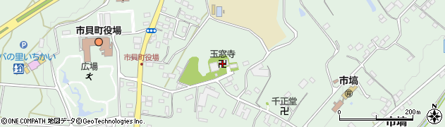 玉窓寺周辺の地図