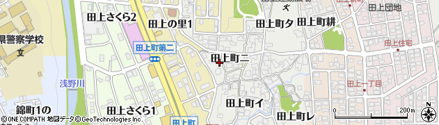 石川県金沢市田上町（ニ）周辺の地図