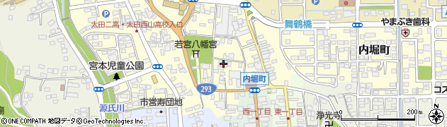 茨城県常陸太田市宮本町283周辺の地図