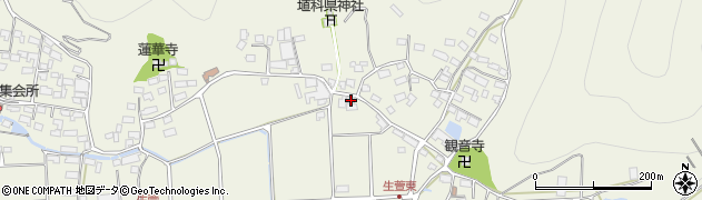長野県千曲市生萱530周辺の地図