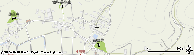 長野県千曲市生萱678周辺の地図