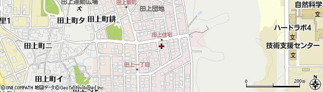 石川県金沢市田上新町50周辺の地図
