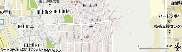 石川県金沢市田上新町82周辺の地図
