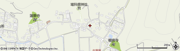 長野県千曲市生萱594周辺の地図