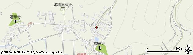 長野県千曲市生萱671周辺の地図