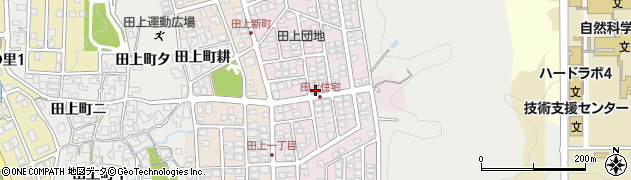石川県金沢市田上新町147周辺の地図
