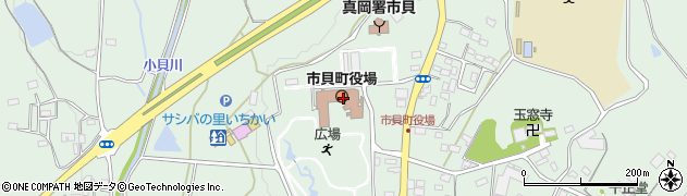 栃木県芳賀郡市貝町周辺の地図