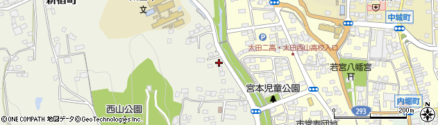 茨城県常陸太田市新宿町350周辺の地図