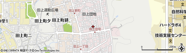 石川県金沢市田上新町145周辺の地図