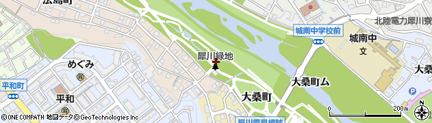石川県金沢市大桑町（ロ乙）周辺の地図