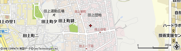 石川県金沢市田上新町98周辺の地図