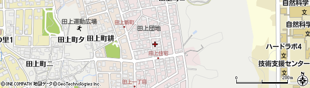 石川県金沢市田上新町143周辺の地図