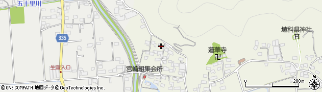 長野県千曲市生萱15周辺の地図