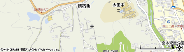 茨城県常陸太田市新宿町1484周辺の地図