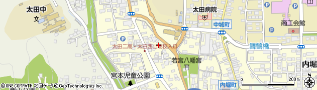 茨城県常陸太田市宮本町468周辺の地図