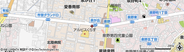 女性教師会・金沢周辺の地図