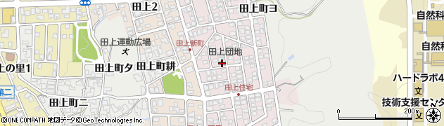 石川県金沢市田上新町129周辺の地図