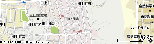 石川県金沢市田上新町154周辺の地図