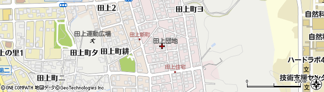 石川県金沢市田上新町130周辺の地図