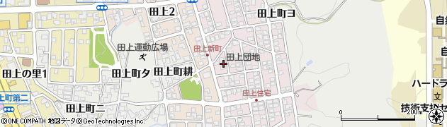 石川県金沢市田上新町111周辺の地図