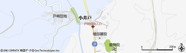 戸崎団地入口周辺の地図