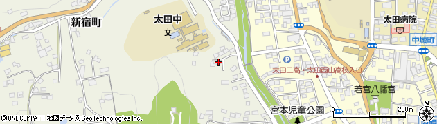茨城県常陸太田市新宿町368周辺の地図