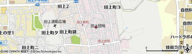 石川県金沢市田上新町131周辺の地図