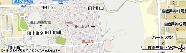 石川県金沢市田上新町179周辺の地図
