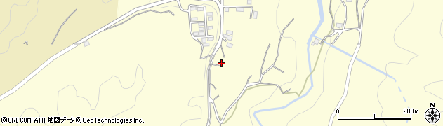 群馬県吾妻郡長野原町与喜屋1535周辺の地図