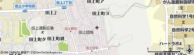 石川県金沢市田上新町263周辺の地図