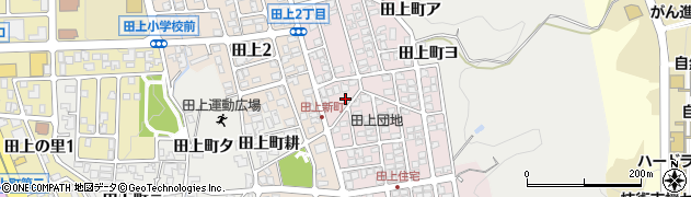 石川県金沢市田上新町120周辺の地図