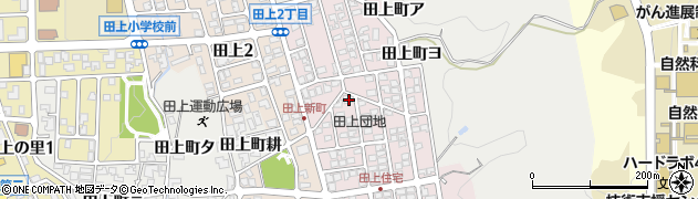 石川県金沢市田上新町135周辺の地図