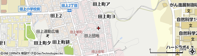 石川県金沢市田上新町265周辺の地図